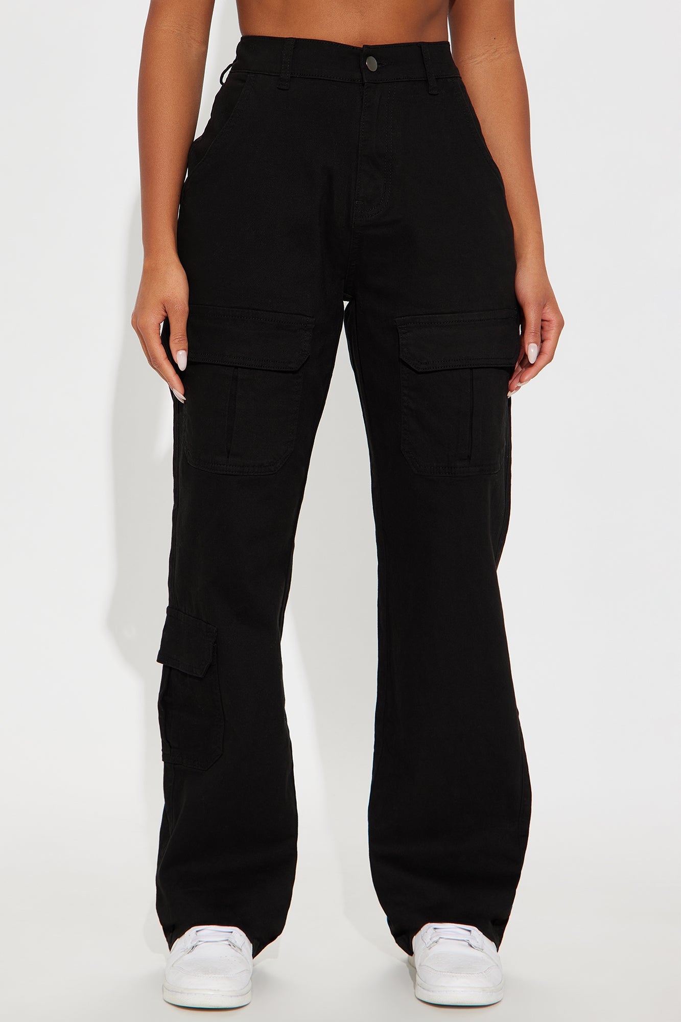 Out Of My Lane Cargo Pant - Black