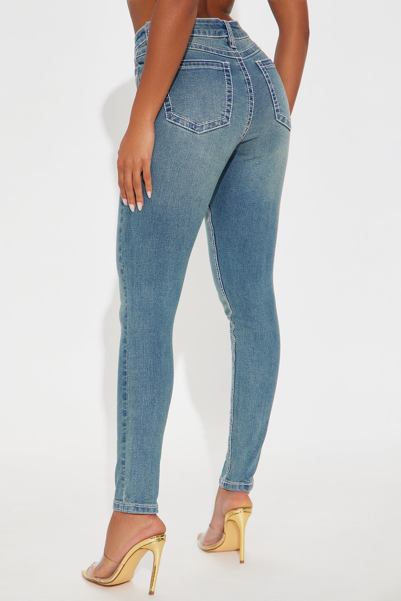 The Naughties Skinny Jean - Dark Wash