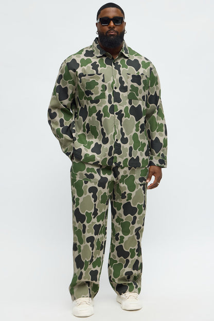 Baggy Hidden Pants - Camouflage