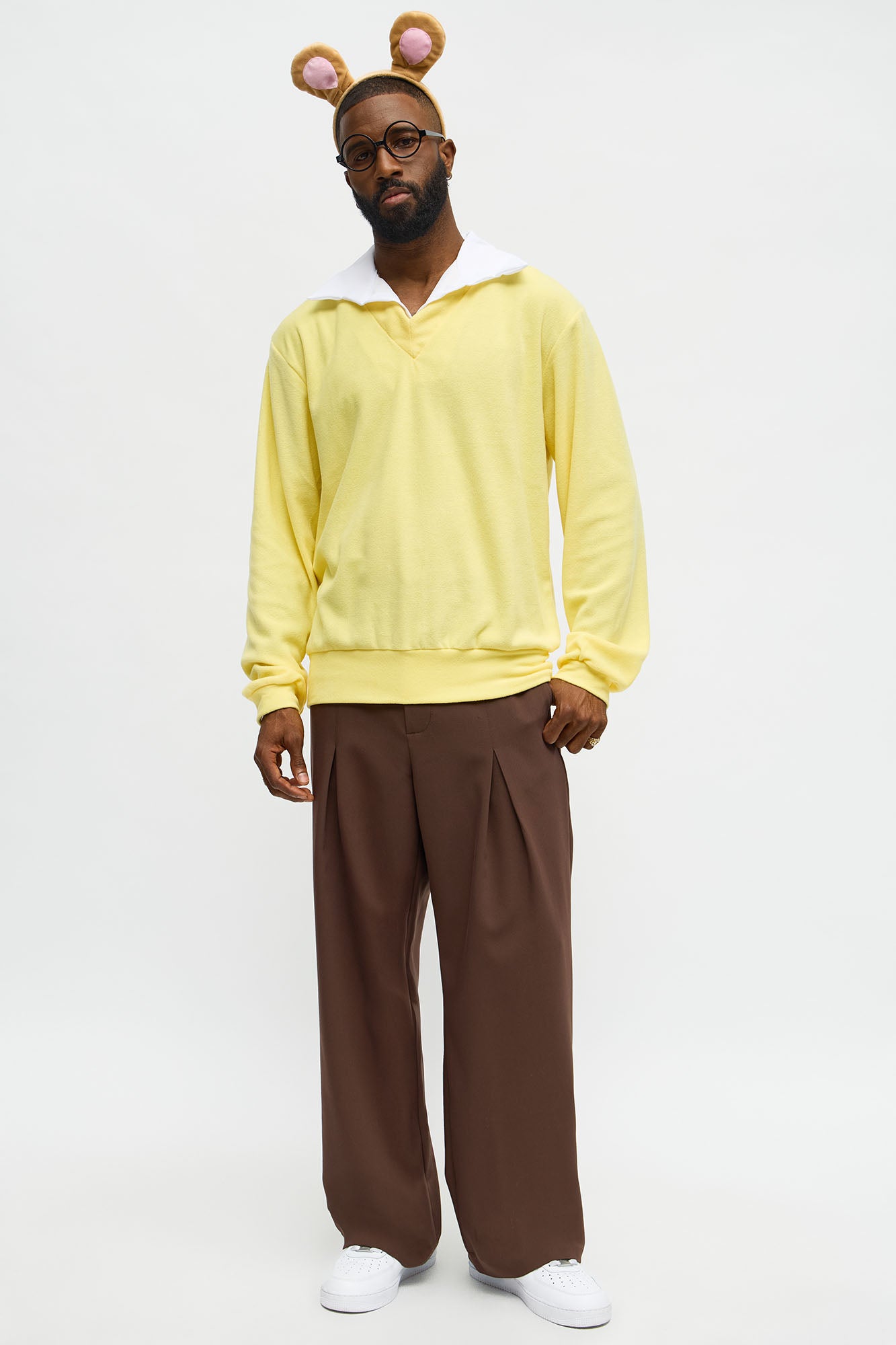 Officially Licensed Arthur 3 Piece Costume - Yellow/combo
