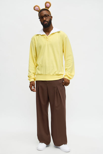 Officially Licensed Arthur 3 Piece Costume - Yellow/combo