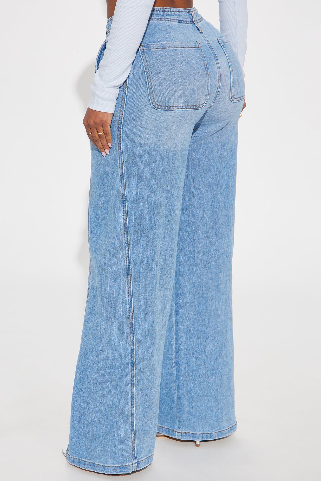 Lena Trouser Jeans - Light Wash