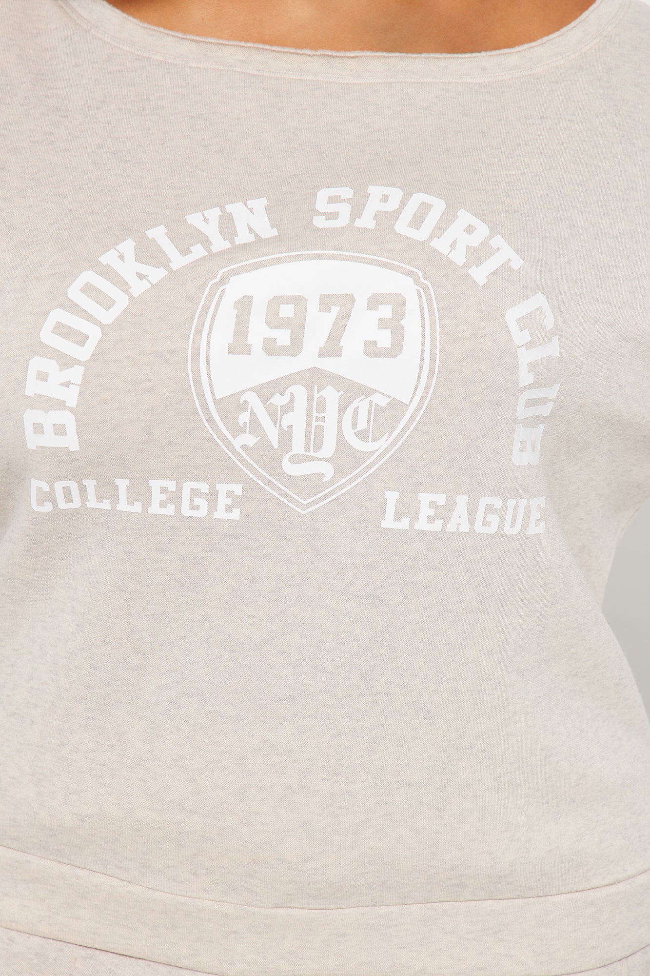 NY Sport Club Jogger Set - Oatmeal