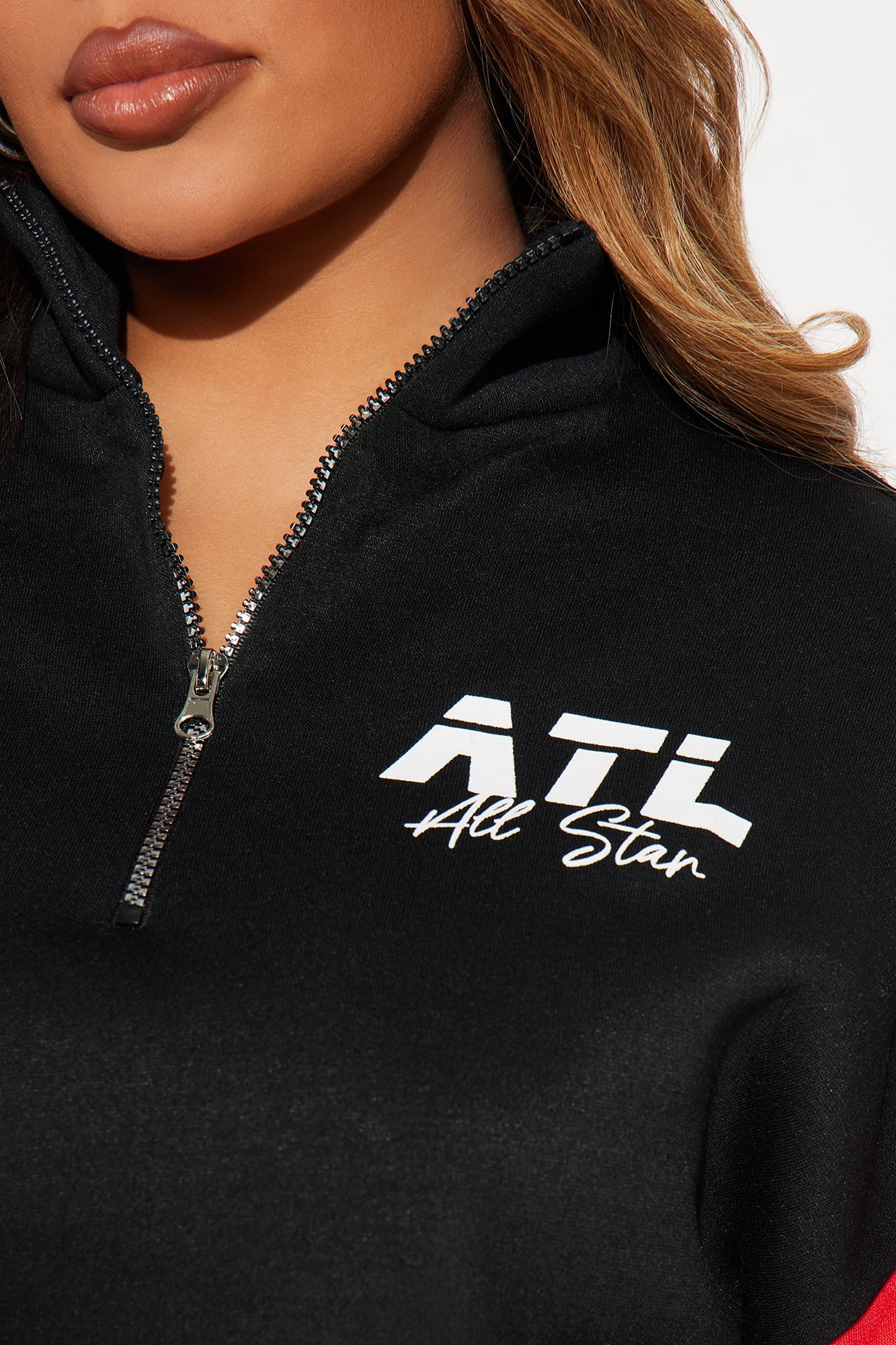 ATL Life Fleece Pant Set - Black/Red