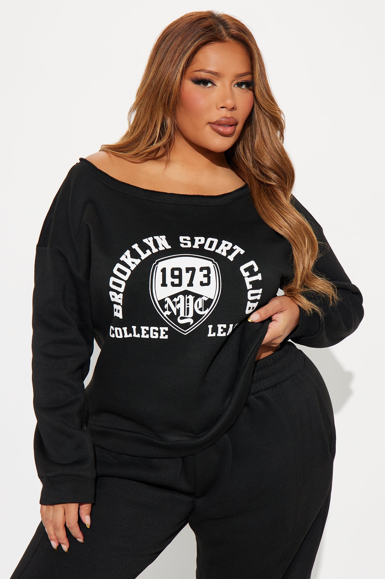 NY Sport Club Jogger Set - Black