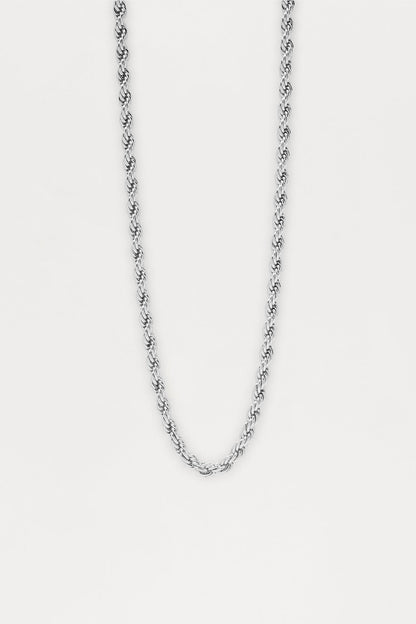 8 MM Rope Pant Chain - Silver