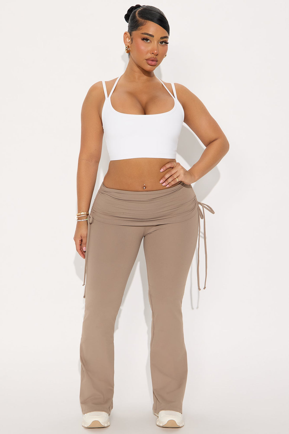 First Position Super Soft Active Pant - Stone