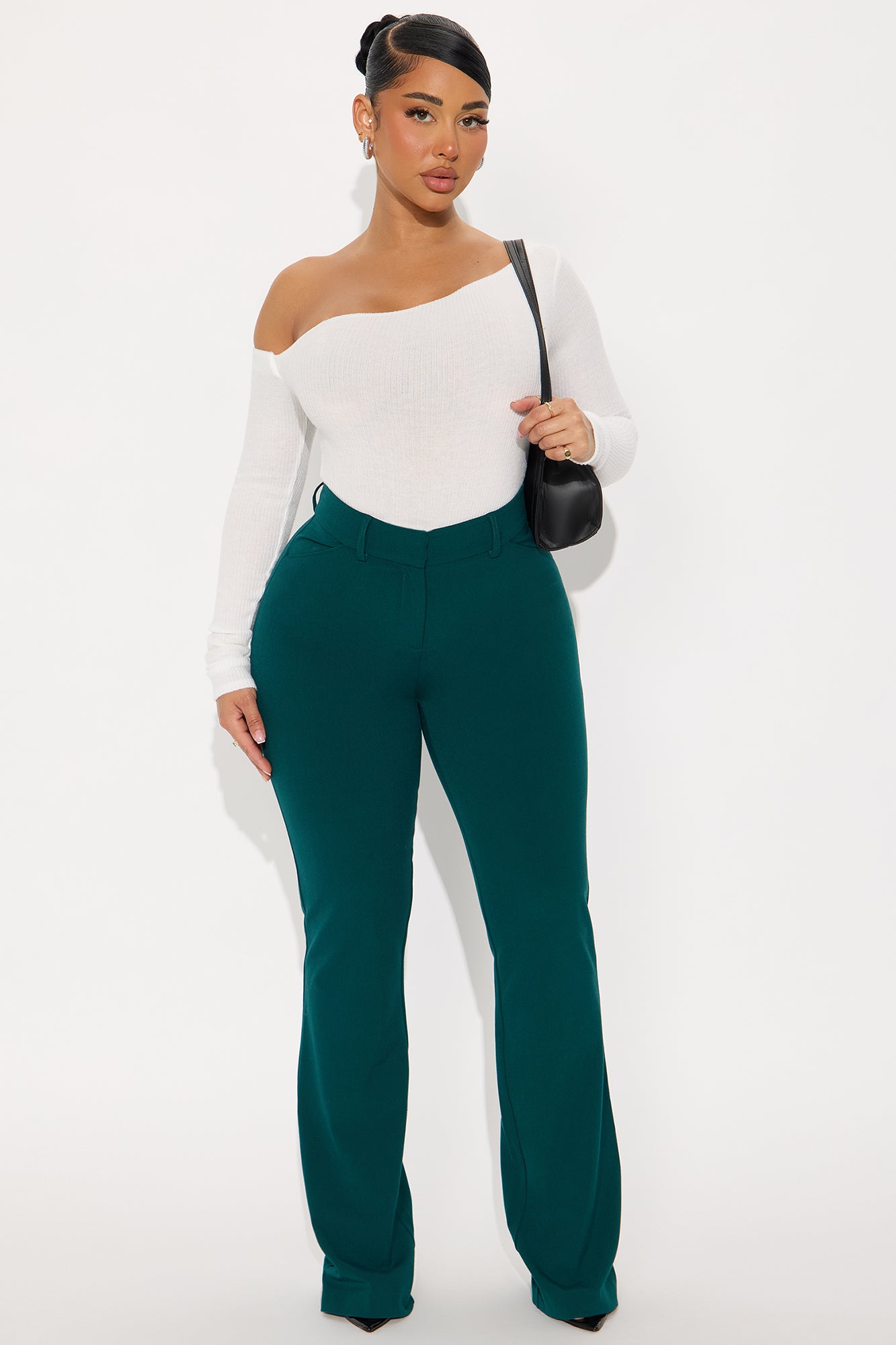 Naomi Ribbed Bodysuit - Ivory