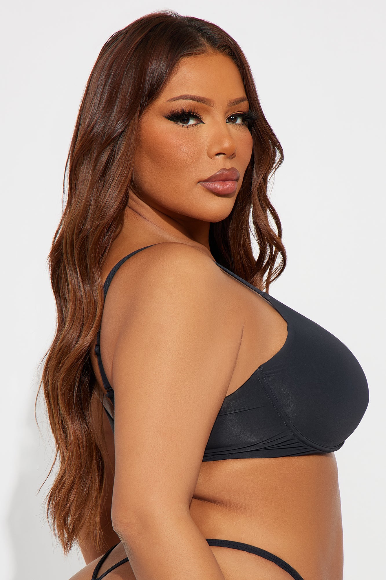 Nova Unlined Demi Bra - Black