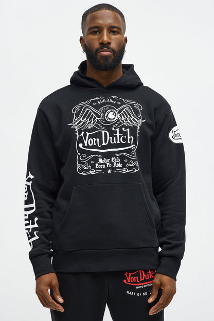 Von Dutch Motor Club Hoodie - Black