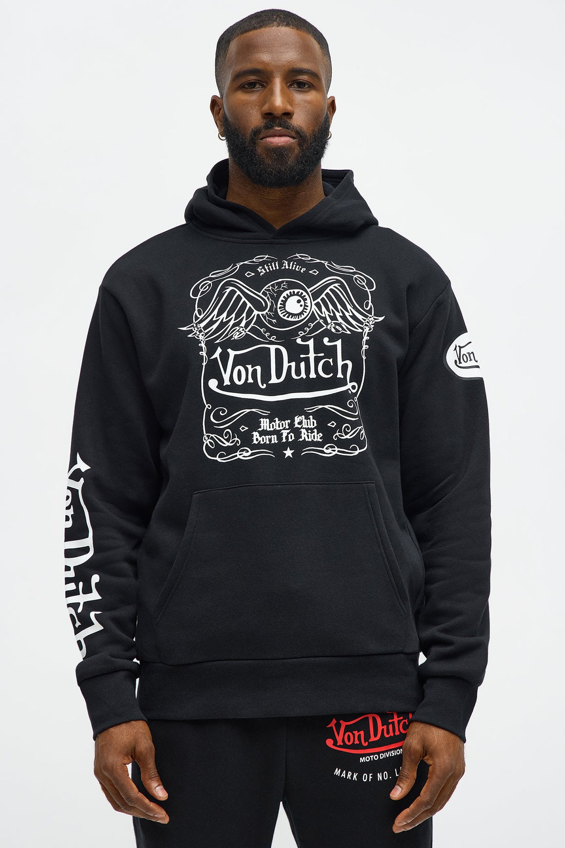 Von Dutch Motor Club Hoodie - Black