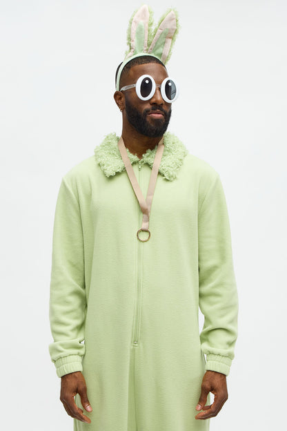 Boo Boo Monster 4 Piece Faux Fur Halloween Costume - Green