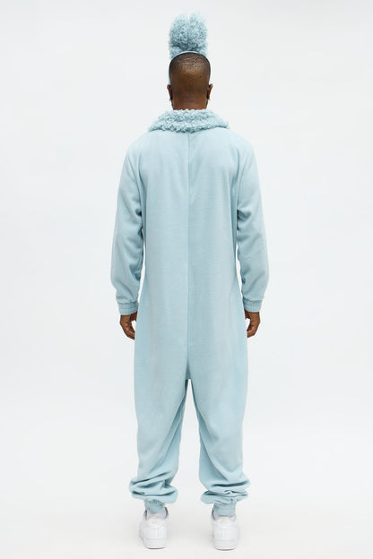 Boo Boo Monster 4 Piece Faux Fur Halloween Costume - Blue