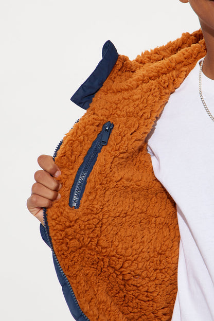 Mini Peace Of Mind Jacket - Navy/combo