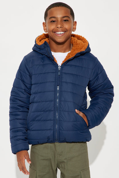 Mini Peace Of Mind Jacket - Navy/combo
