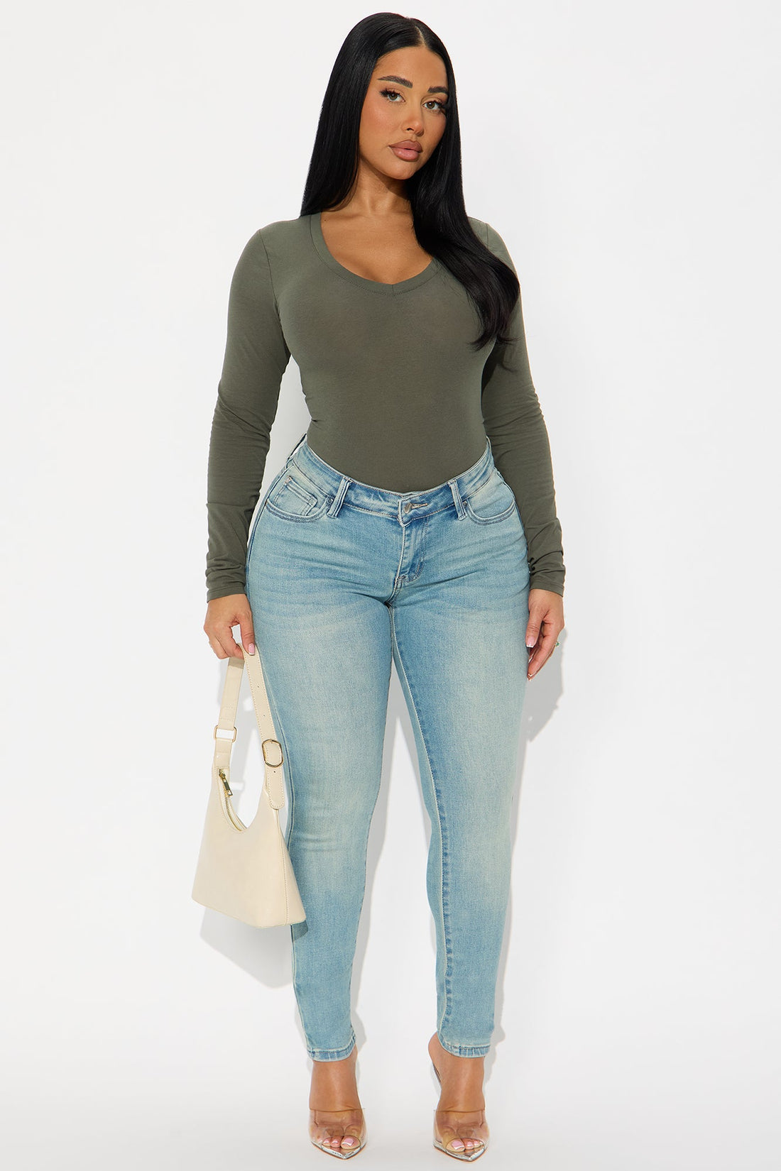 Voted Most Liked Bodysuit - Olive