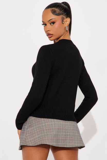 Fresh Air Sweater - Black