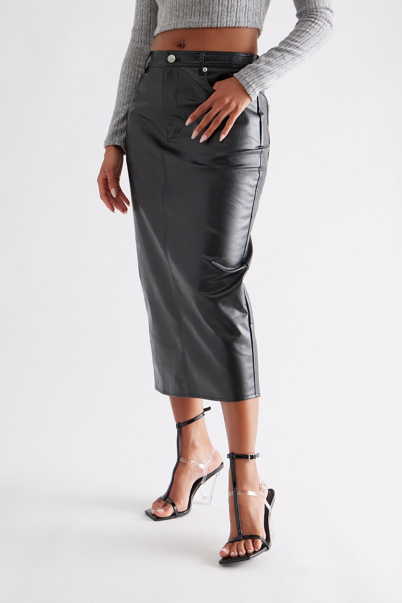 Lessi Novelty Heels - Black