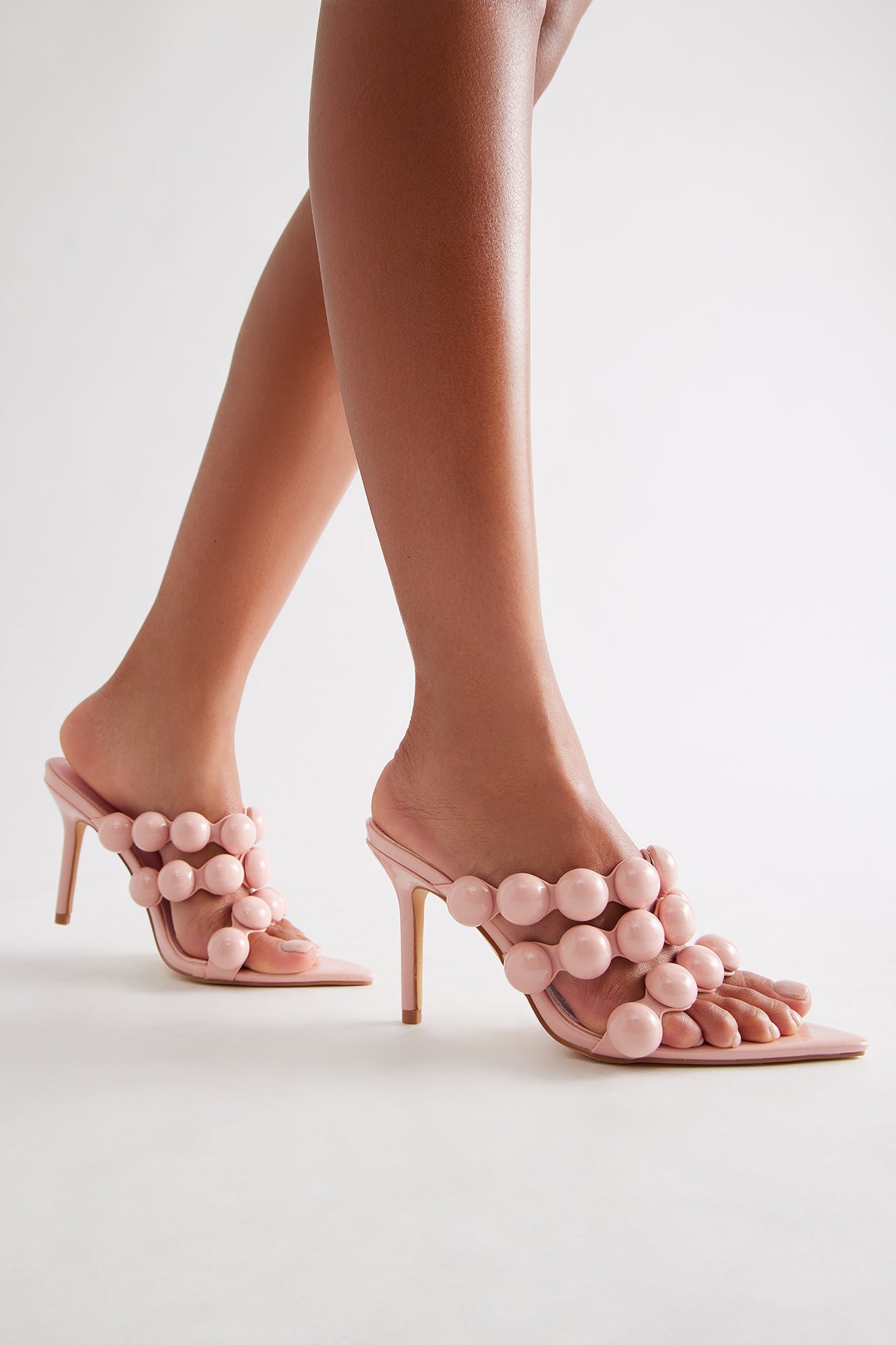 Jana 3.5″ Stiletto Heels - Blush