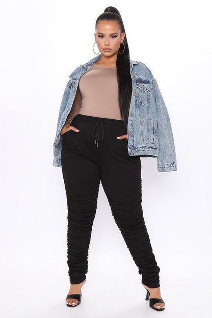 Julia Long Sleeve Top - Taupe