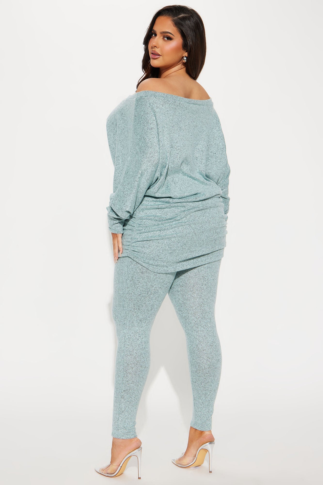 Cassandra Cozy Legging Set - Mint
