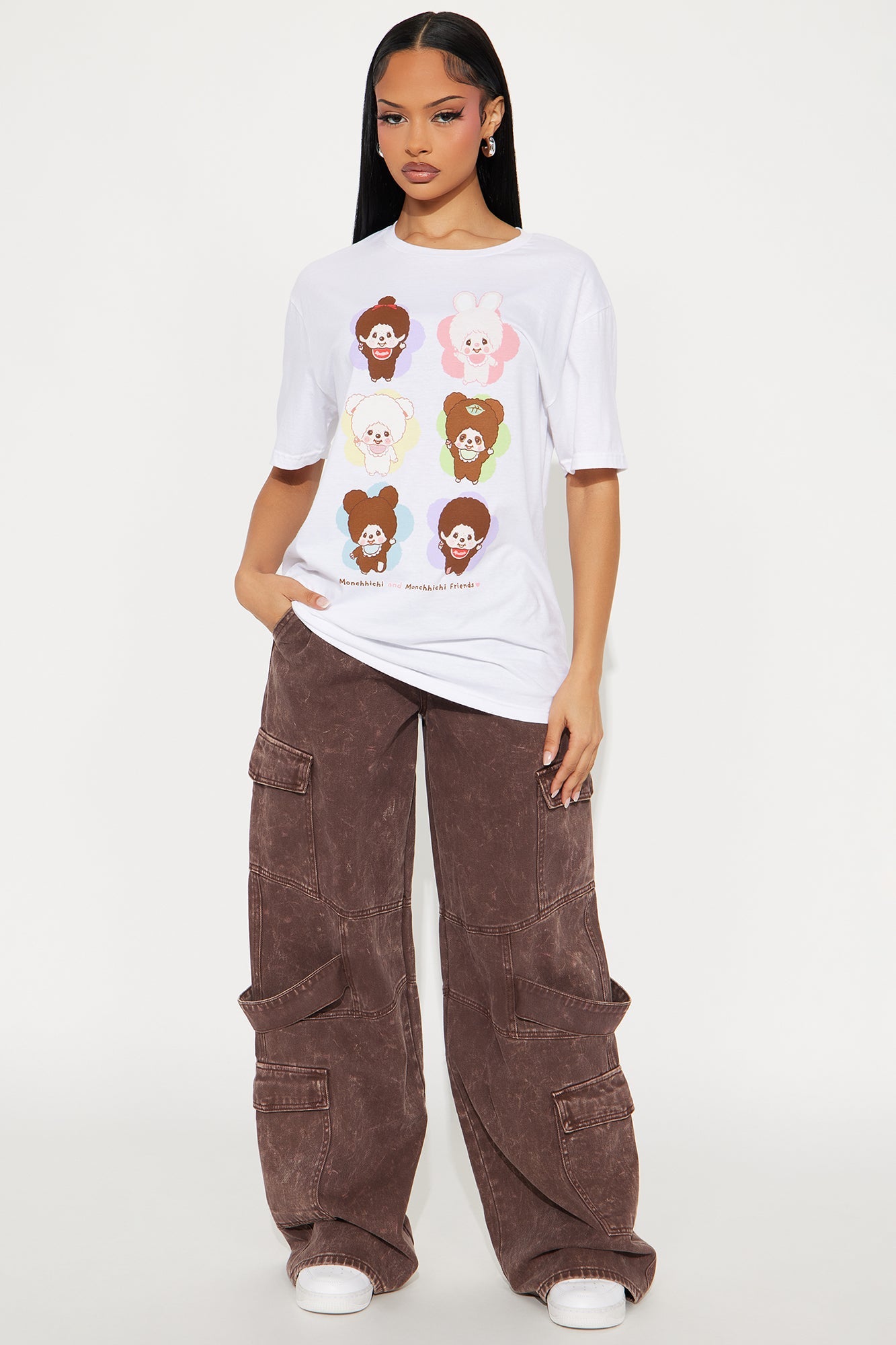Monchhichi Friends Tee - White