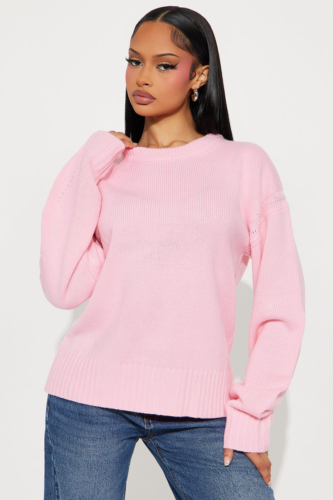 Safe Space Sweater - Pink