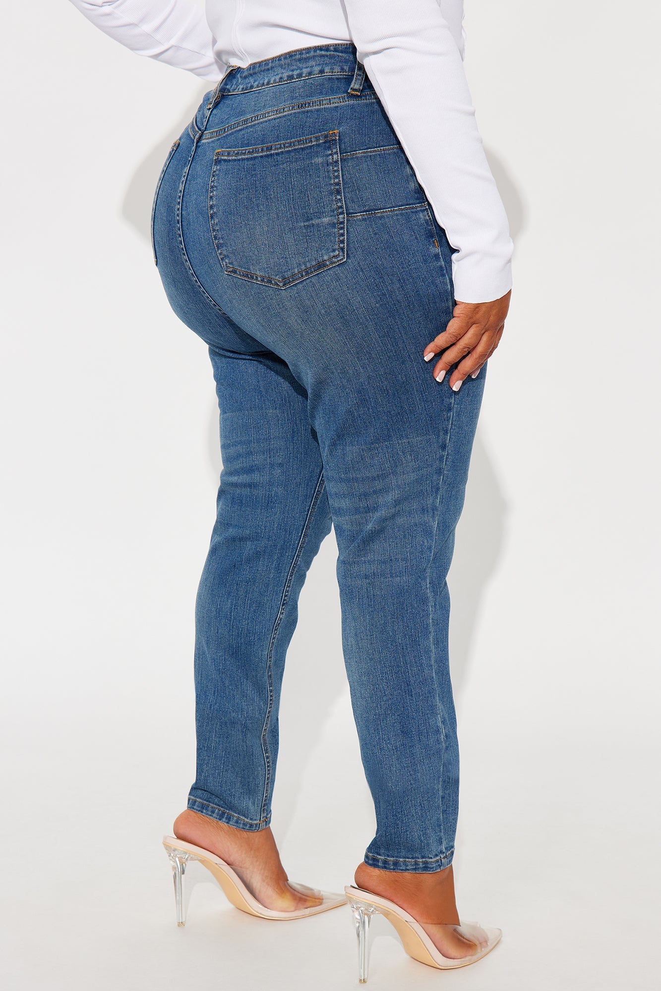 Fav Fit Stretch Skinny Jeans - Dark Wash