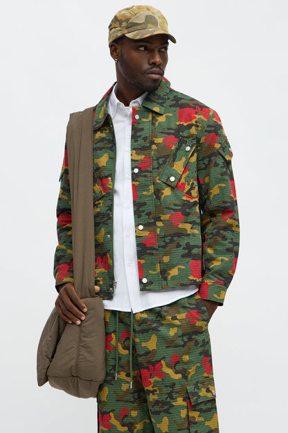 Lak Camo Ripstop Jacket - Camouflage