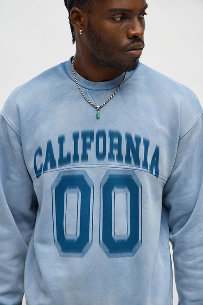 Vintage California 86 Sweatshirt - Blue Wash