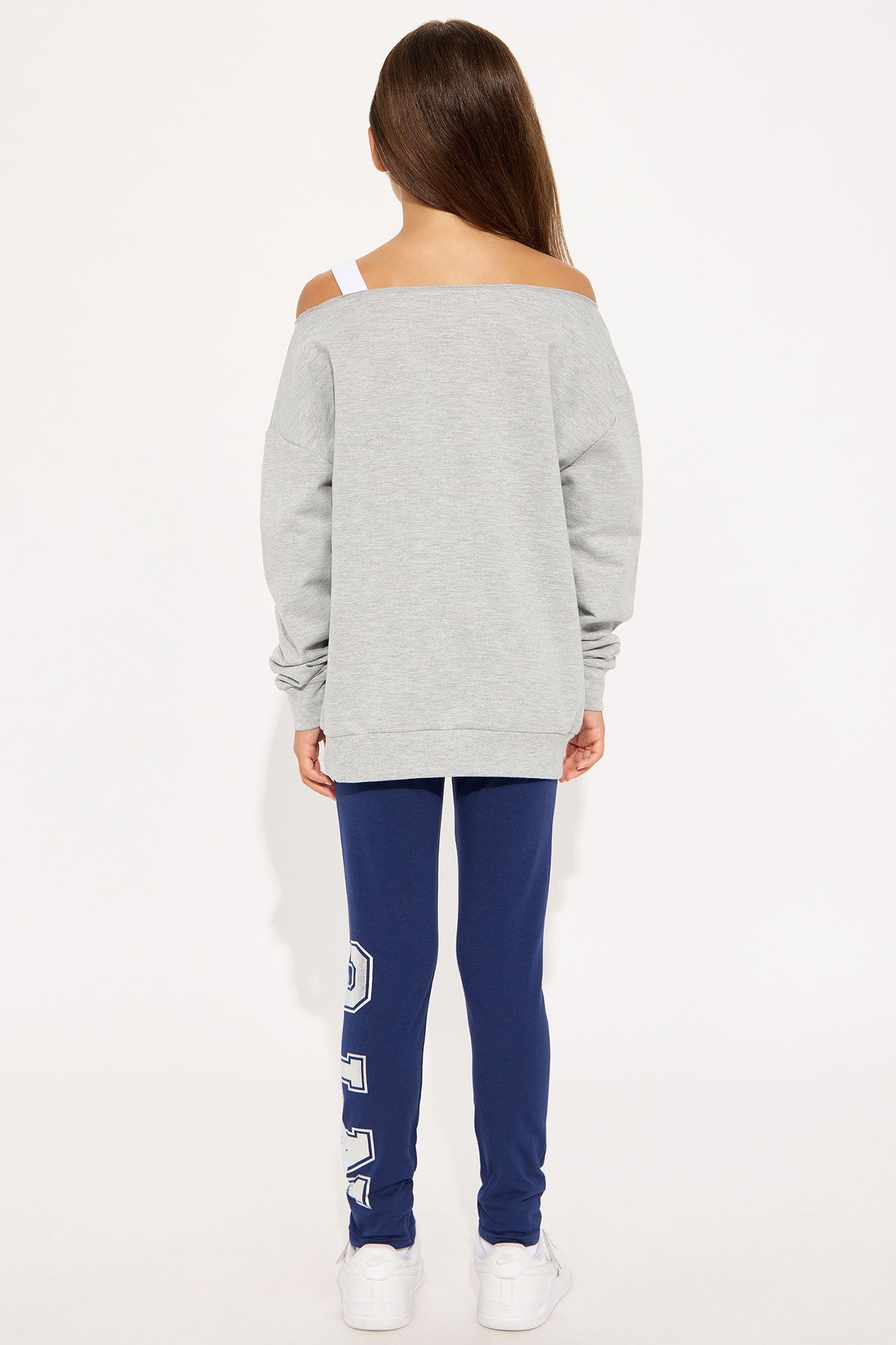 Mini Brooklyn Baby Legging Set - Heather/Combo