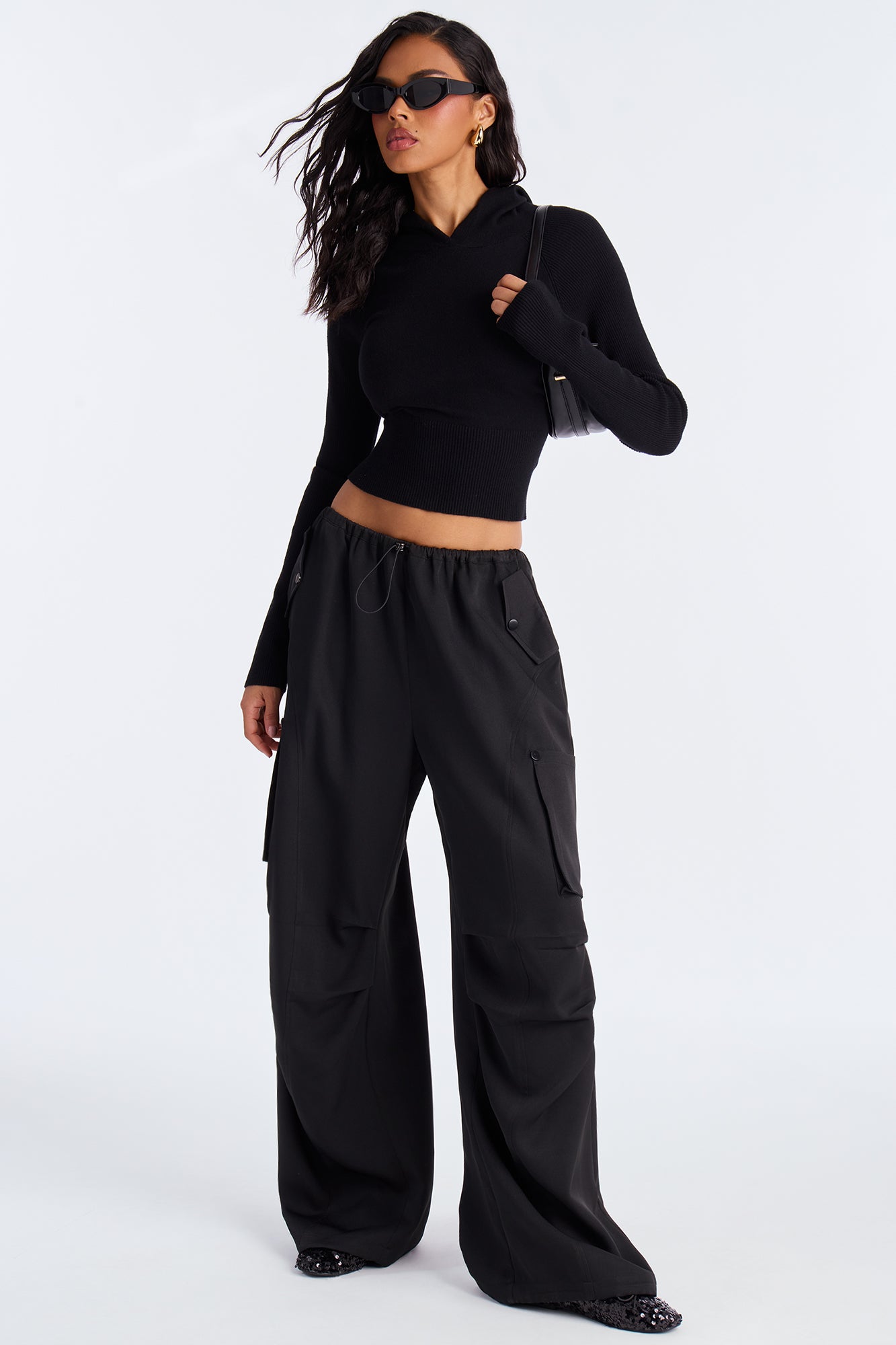 The Everyday Hooded Sweater - Black