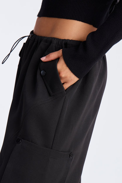 Gone Rogue Twill Stretch Jogger Cargo Pant 31 - Black