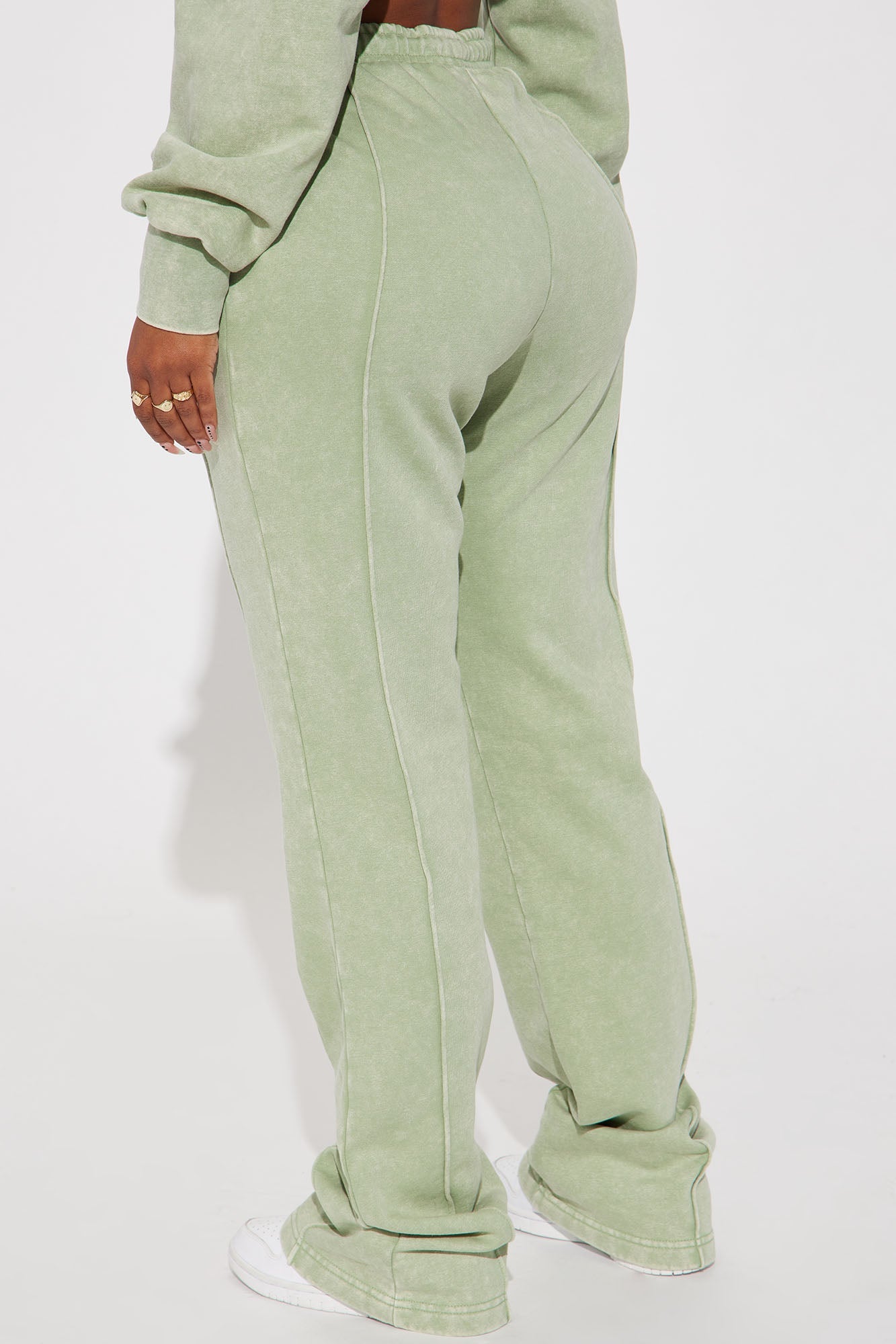 Chill Out Lounge Flare Pant - Sage