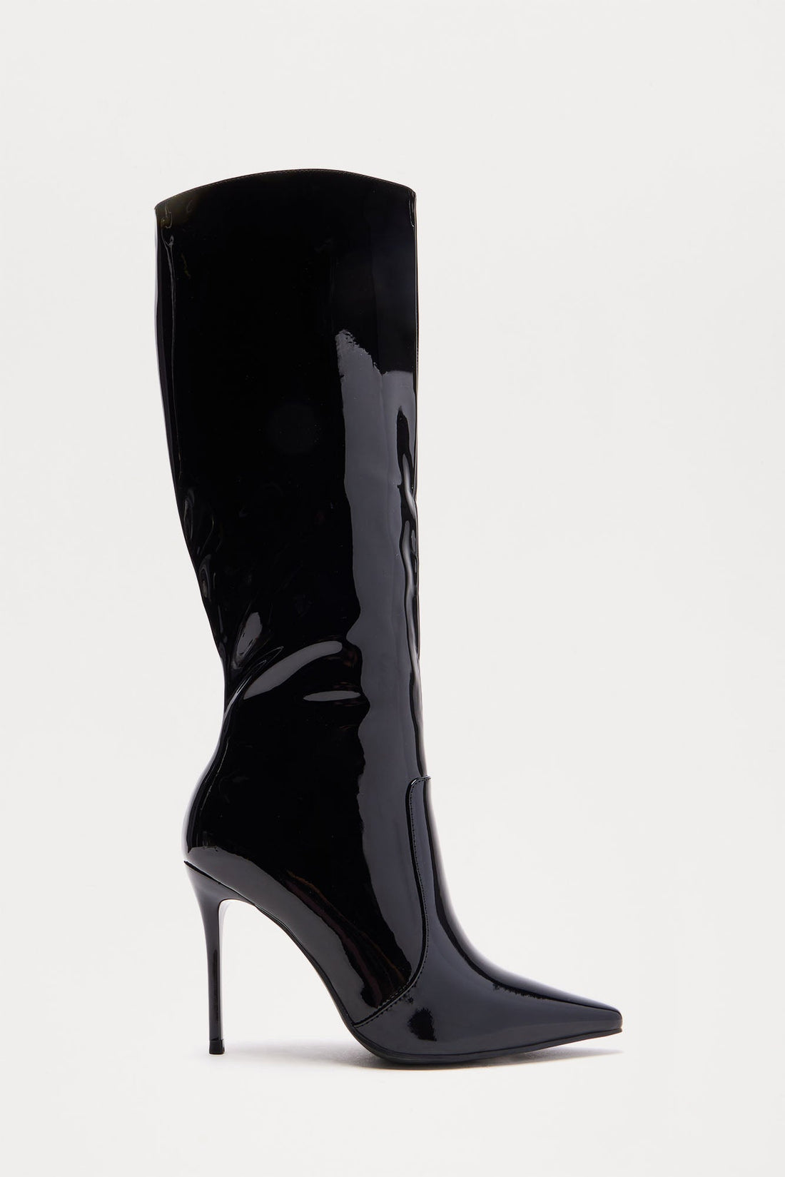 Lennon Knee High Boots - Black
