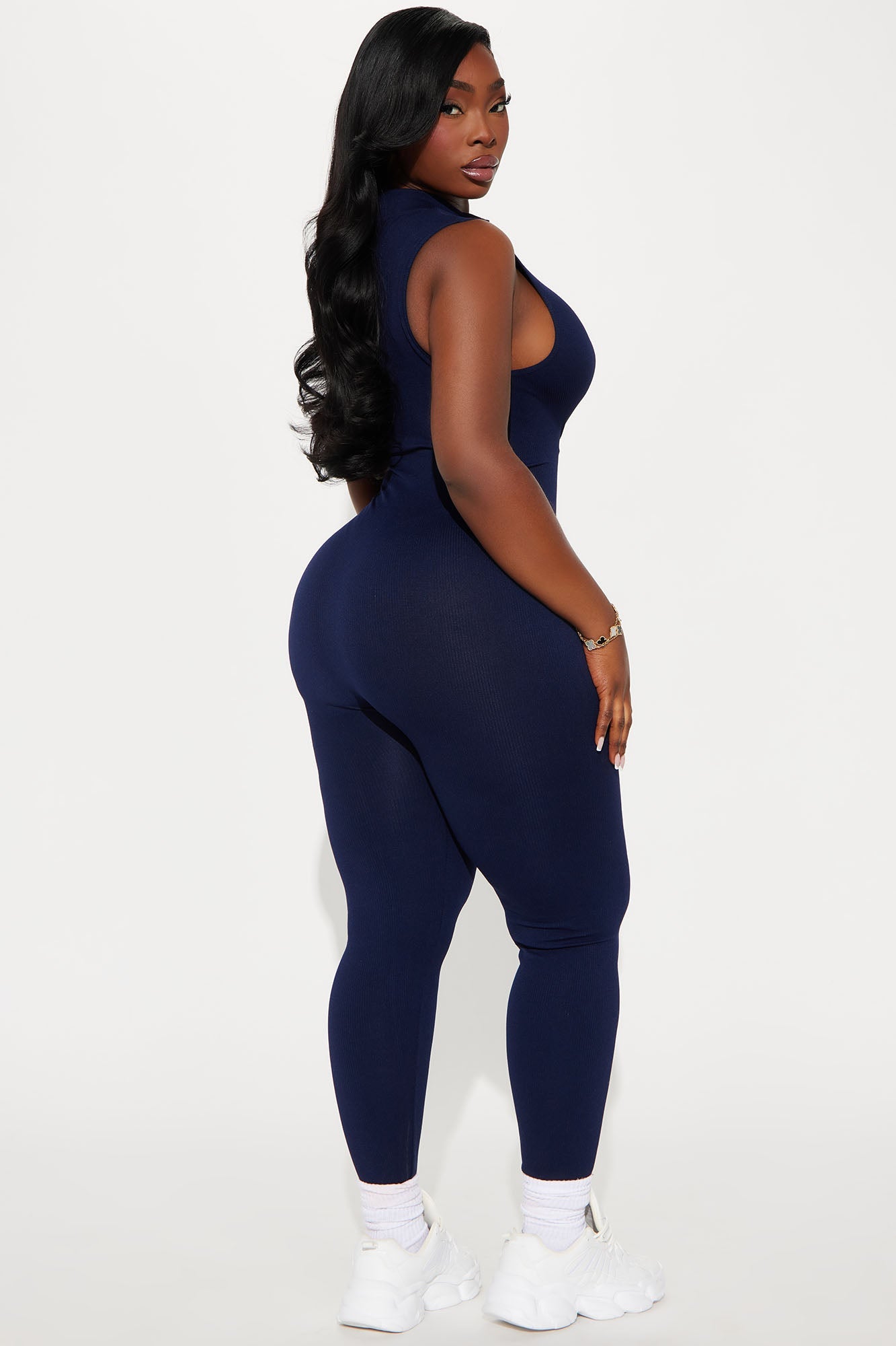 Johanna Seamless Jumpsuit - Navy