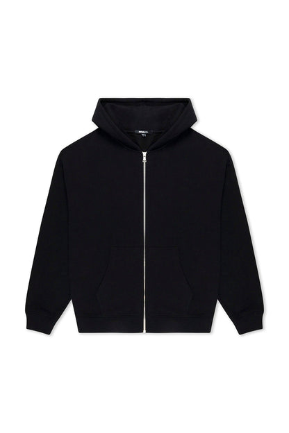 410 Oversized Zip Hoodie - Black