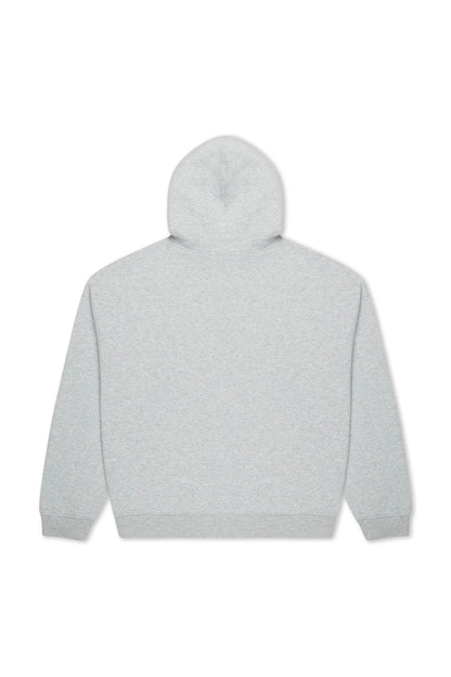 410 Oversized Zip Hoodie - Heather Grey
