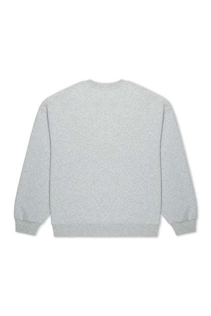 410 Oversized Crewneck - Heather Grey