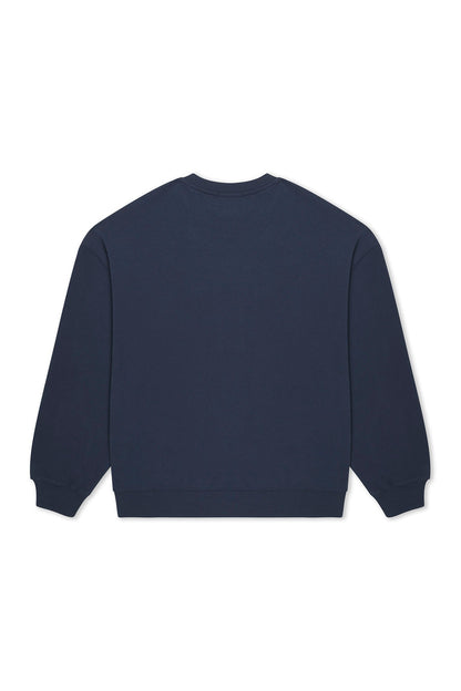 410 Oversized Crewneck - Navy