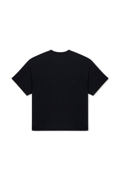 410 Oversized Fleece Tee - Black
