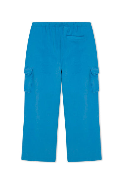 410 Baggy Cargo Sweatpants - Blue