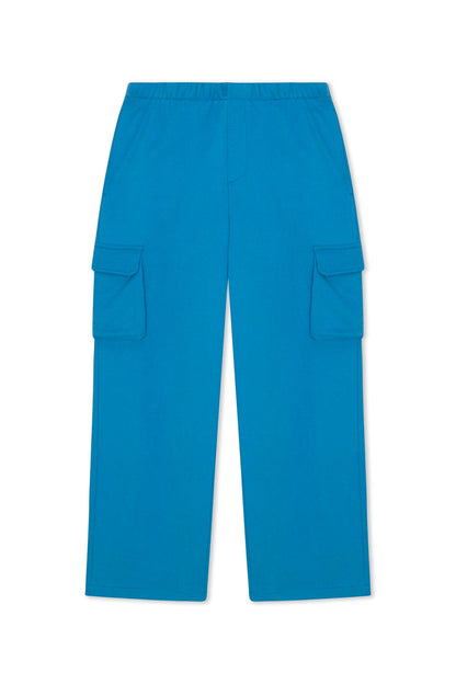410 Baggy Cargo Sweatpants - Blue