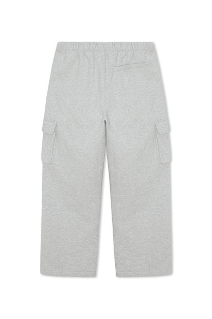 410 Baggy Cargo Sweatpants - Heather Grey