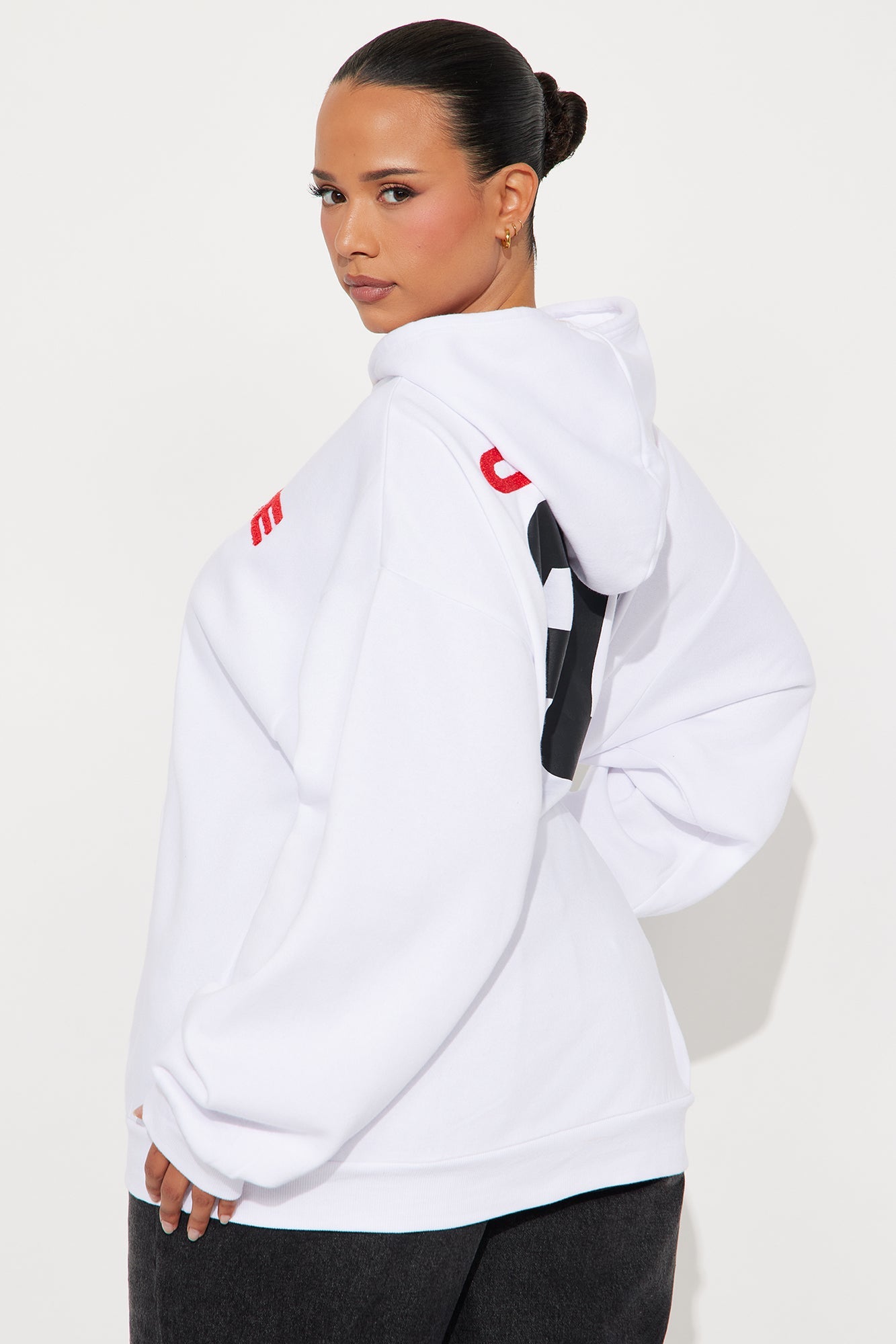 Redline Rebel Corvette Hoodie - White