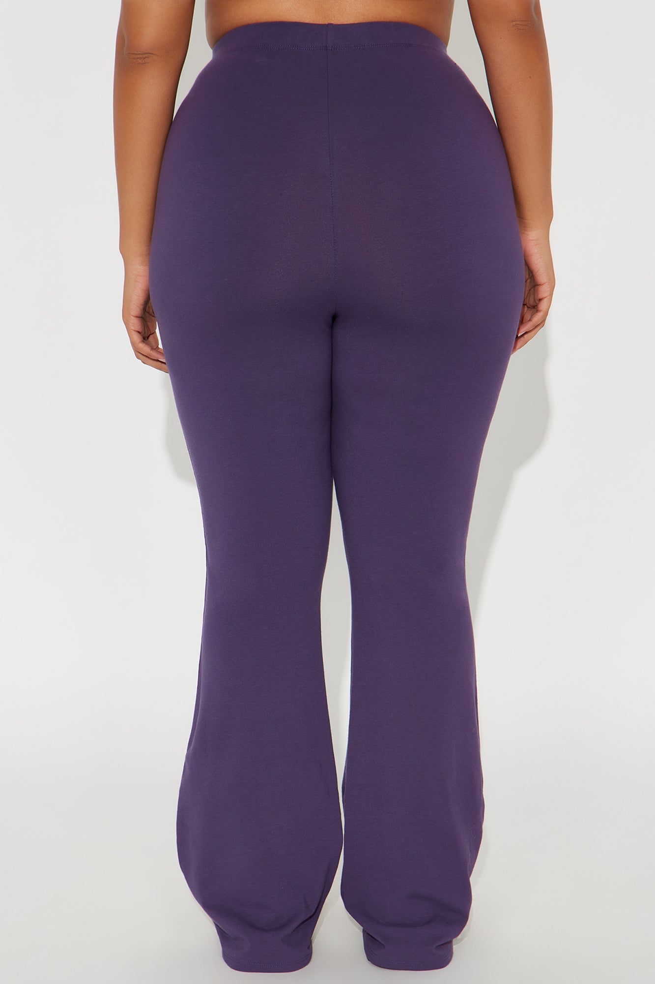 Adriana Flare Pant - Plum