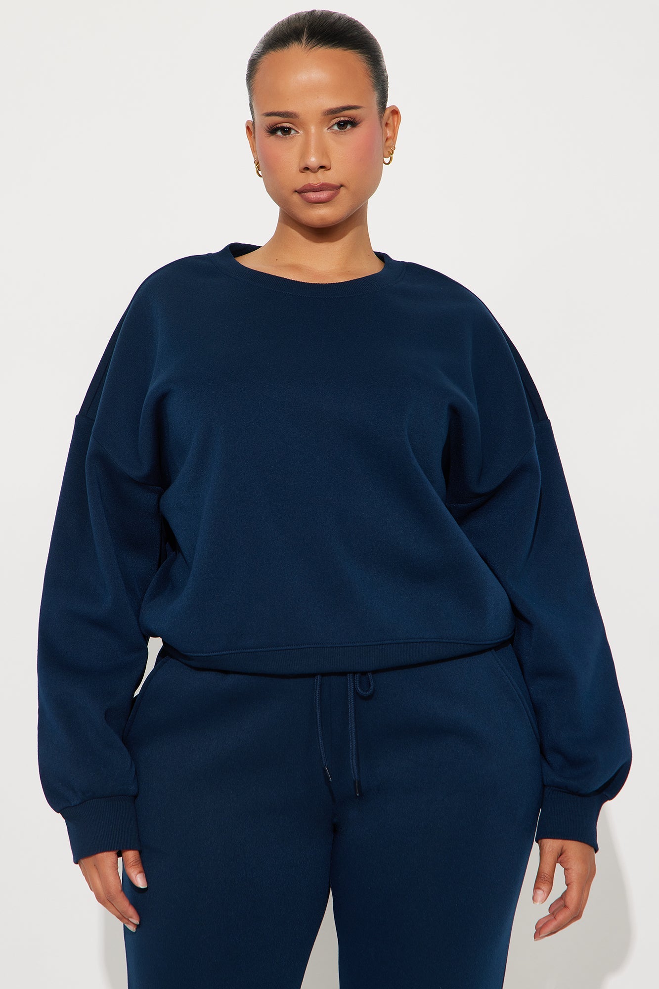 Candice Lounge Crew Neck - Navy