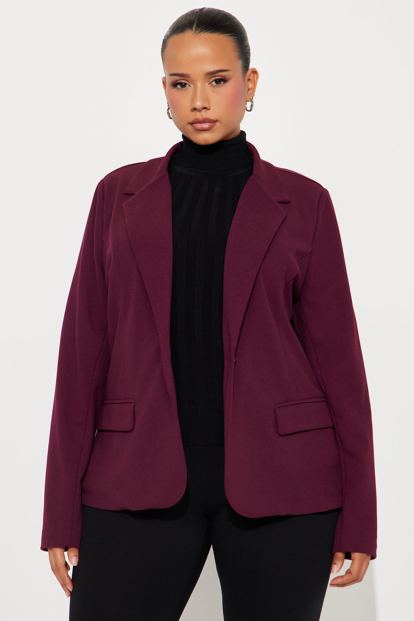 Make The Call Blazer - Burgundy