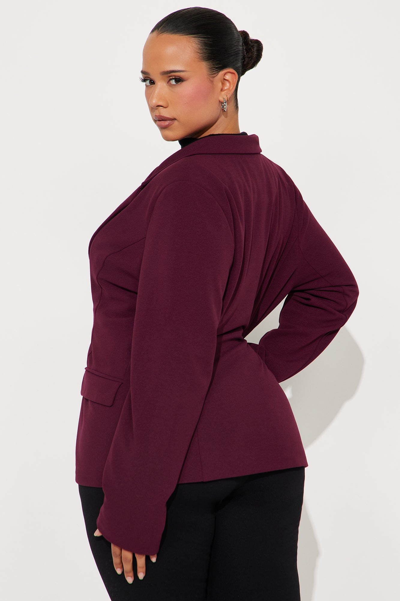 Make The Call Blazer - Burgundy