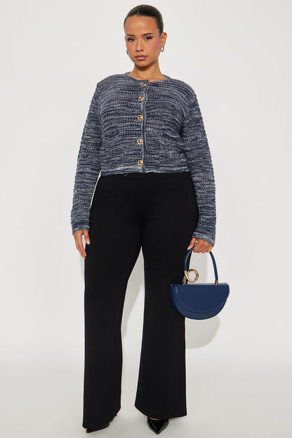 Class Act Cardigan - Navy